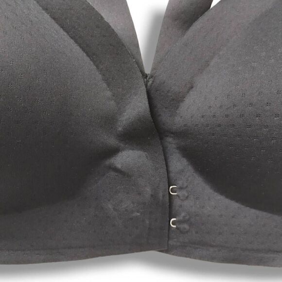 3 Womens Comfort Bras 2XL No Seam Stretch Lightweight Elastic Pullover Front Sna - Picture 11 of 15